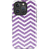 Purple Chevron iPhone 16 Pro Impact Case